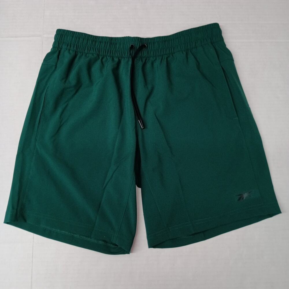 Reebok Workout Ready Woven Athletic Shorts Mens Size‎ M Green